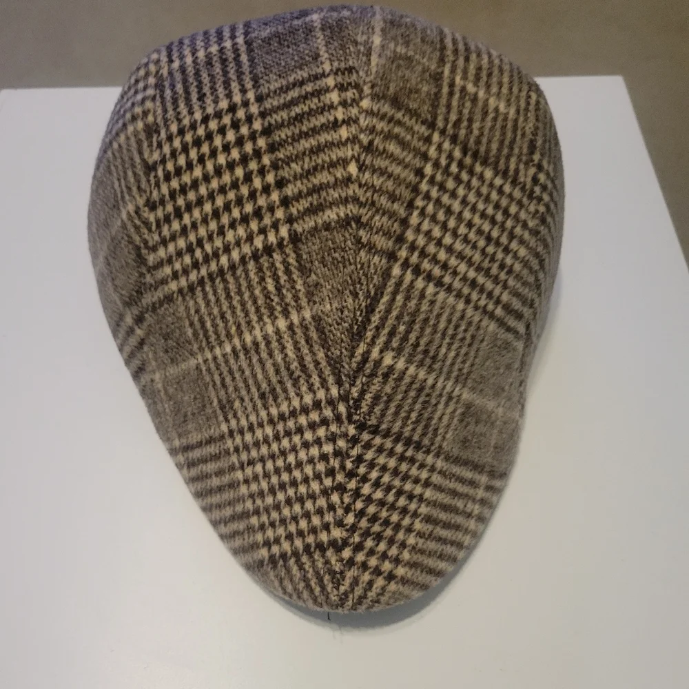 Boys Plaid Duckbill Cap